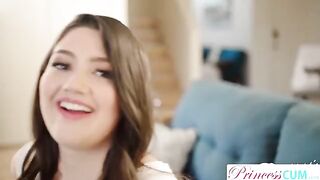 Stepsis gets cum shot in her pussy during the grand finale
