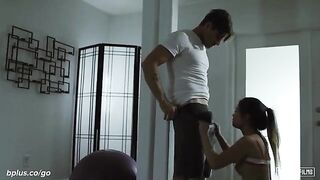 A couple engages in passionate, intimate moments that leave them both fulfilled