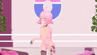First-time anal for a VTuber in this hot scene