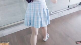 A young Chinese couple enjoys a passionate vacation romance in HD