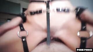 Petite teen gets fucked hard and used as a toy in intense scene