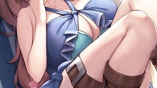 Raphtalia helps out with the morning erection problem