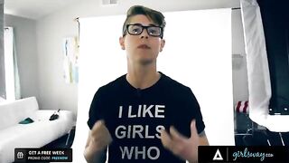 The girl cannot stand it anymore, so she asks for intense lesbian sex