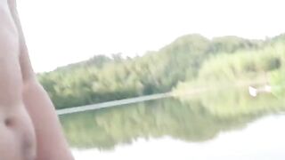 Babe gets fucked on the beach by a stranger