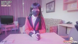 No panties no condoms for Yumeko Kakegurui's rough sex