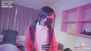 No panties no condoms for Yumeko Kakegurui's rough sex