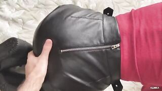 The bad girl teased her classmate and got cum on her clothes