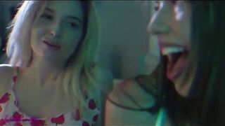 Kinky lesbians Madi Meadows and Lexi Lore enjoy passionate girl-on-girl sex
