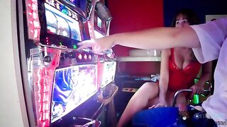 That's what double jackpot means - a lot of sperm on pussy