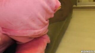 College party turns into threesome sex with two cute teens