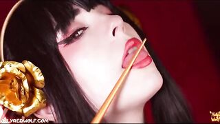 Yor forced Loid to fuck by her rules, showcasing MollyRedWolf’s signature style