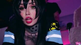 Cosplay girl Tamaki fucked hard by a guy she’s been trying to attract - CUT