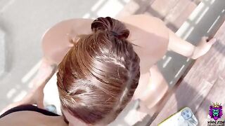 Bored busty Latina convinced to suck and fuck on the rooftop, showcasing her incredible skills in a steamy session that rivals the hottest MILF content out there. Just like the seductive MILFs featured on channels like Slutty Milf, this Latina uses her ch