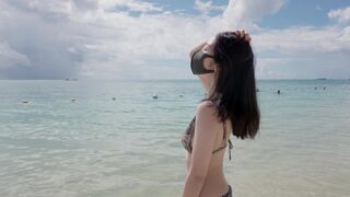 Short collection series - VLOG - Islander 2 Preview, a romantic sex vlog with petite Asian beauty