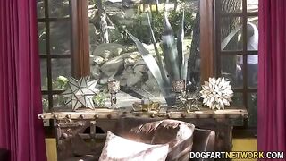 Two eager babes Braylin Bailey and Lily Larimar share a massive BBC by Jax Slayher