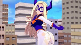 Busty Mt. Lady gets her hero fantasies fulfilled in this My Hero Academia hentai
