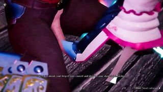 Under The Witch Alpha - Hero Alice Introduction (Femdom Foot Worship Animation)