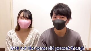 A Japanese amateur experiences intense orgasmic convulsions during meditation, showcasing a unique blend of spiritual and sensual expression