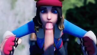 Fortnite compilation with the hottest girls getting their faces fucked