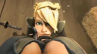 Fortnite compilation with the hottest girls getting their faces fucked
