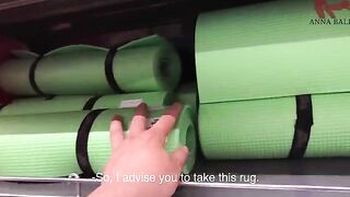 Help me choose a yoga mat for a later rollicking session?