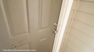 Hot milf Danni Jones enjoys sex with a delivery boy
