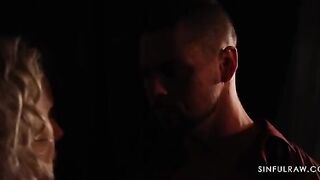 The wife cheats on her husband in a sensual way