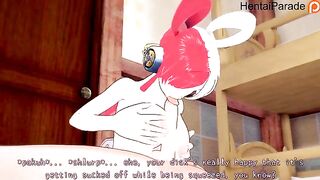 Uta performs a private show of her best skills in hentai