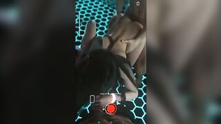 3D Compilation: Tifa Lockhart Threesome Blowjob Fucked Against Wall