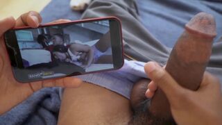 Lil D jerking off to his own porn is so meta