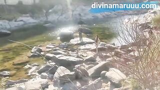 Public sex in the countryside of Cordoba, with a real couple getting wild