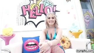 This petite nympho, Chanel Camryn, is hungry for intense action