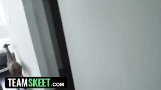 Curvy stepsis Daisy Stone with a big ass gets fucked hard