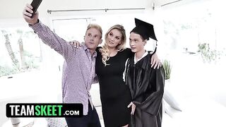 Kenzie Taylor rewards stepson with sex for good graduation grade