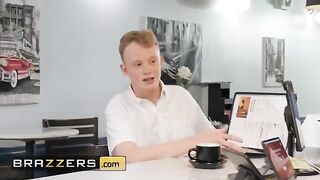 Bored waitress Syren De Mer tries to earn extra tips by giving her ass