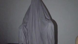 A real scary ghost frightens me in my room and fucks me