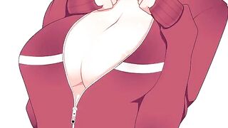 Sword Art Online: Suguha's big tits hentai joio