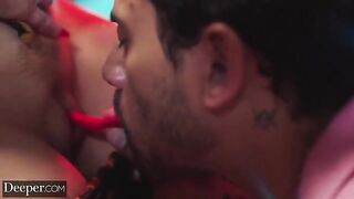 Unstoppable Maitland Ward gets her asshole gapped by a stranger in deeper scene