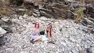 The stupid whores got fucked on the cam by bloggers in public place
