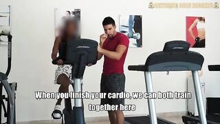 Fit Latina from Venezuela gets fucked in the gym outdoors