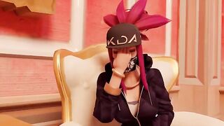 KDA Ahri does porn for the first time in this exclusive gallery