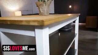 Fit stepsis Cece Capella seduced her stepbrother to fuck her