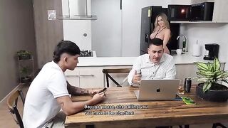 I fucked my step son in front of my husband and he never found out, starring Kourtney Love