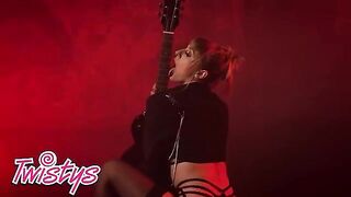 Blonde Babe Angel Youngs Does Some Badass Poses
