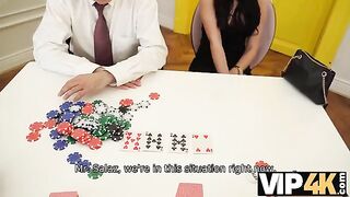 A guy lost a poker game to his wife and had to pay with his manhood