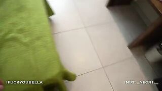 Babe Mia Khalifa fucked by a stranger in mouth