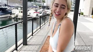 The most beautiful blonde Chloe Surreal gets her pussy filled with sticky sperm