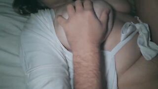 I love fucking my big ass wife in the night