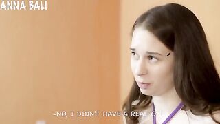 A cute girl got fucked by her stepdad for the first time