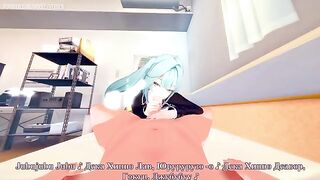 Faruzan fucks a hot girl in genshin impact scene